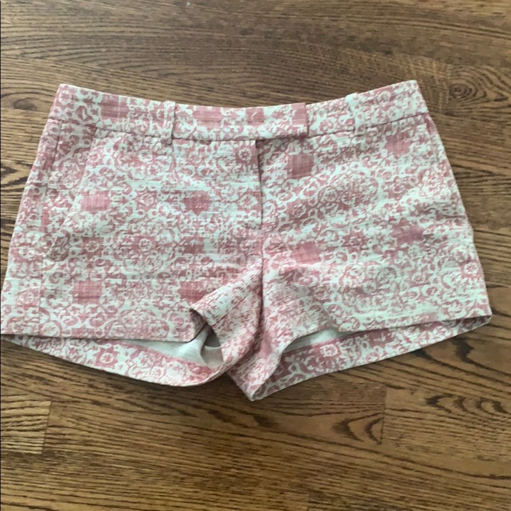 Theory jacquard shorts size 2